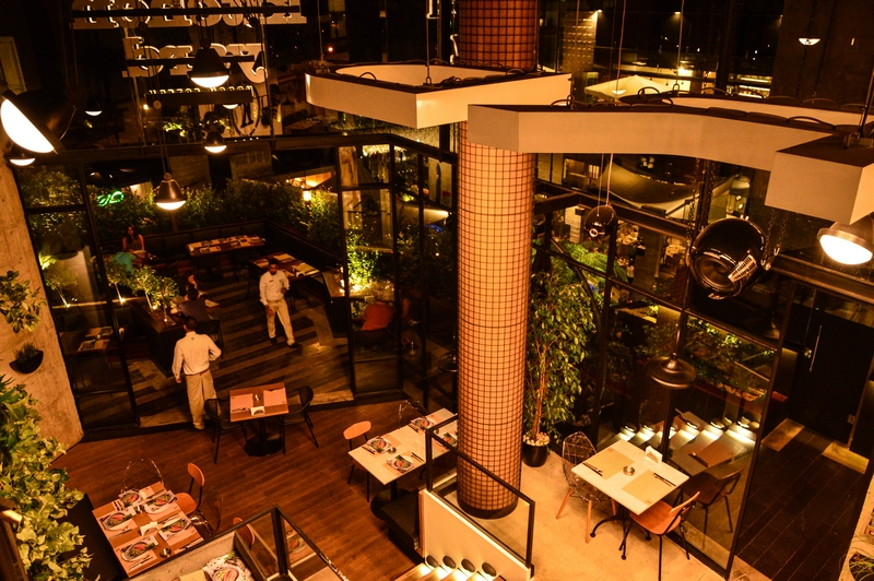 Kitchen Yard on Saturday Night